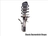 Front shock absorber with coil spring