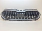 Front bumper upper radiator grill
