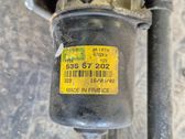 Front wiper linkage and motor