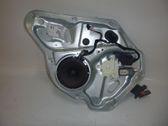 Rear door manual window regulator