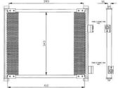 Radiateur condenseur de climatisation