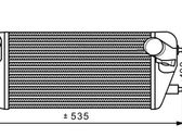 Radiador intercooler