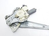 Rear window lifting mechanism without motor