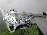 Rear door window regulator with motor