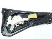 Rear window lifting mechanism without motor