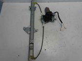 Rear window lifting mechanism without motor