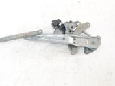 Rear window lifting mechanism without motor