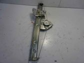 Rear door window regulator with motor