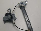 Rear window lifting mechanism without motor