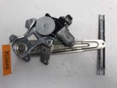 Rear window lifting mechanism without motor