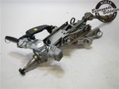 Steering wheel axle set