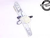 Rear door window regulator with motor