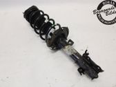 Front shock absorber with coil spring