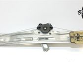 Rear door window regulator with motor