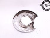 Rear brake disc plate dust cover