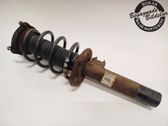 Front shock absorber with coil spring