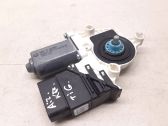 Rear door window regulator with motor