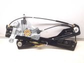 Front window lifting mechanism without motor