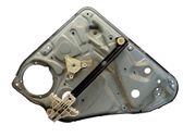 Rear window lifting mechanism without motor