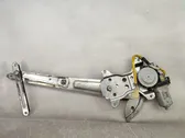 Rear window lifting mechanism without motor