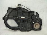 Front window lifting mechanism without motor