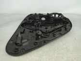 Rear window lifting mechanism without motor