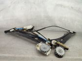 Front window lifting mechanism without motor