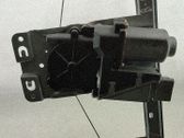 Rear window lifting mechanism without motor