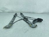 Front window lifting mechanism without motor