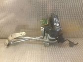 Front wiper linkage and motor