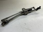Front wiper linkage and motor