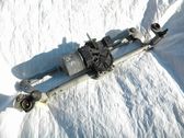 Front wiper linkage and motor