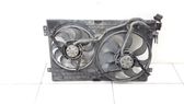 Radiator cooling fan shroud