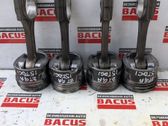 Piston with connecting rod