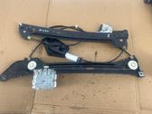 Rear window lifting mechanism without motor