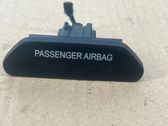 Passenger airbag on/off switch