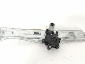 Rear door manual window regulator