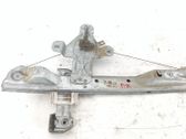 Rear door window regulator with motor