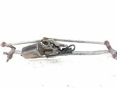 Front wiper linkage and motor