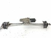 Front wiper linkage and motor