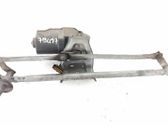 Front wiper linkage and motor
