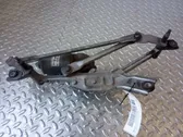 Front wiper linkage and motor