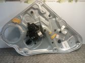 Rear door window regulator with motor