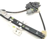 Rear door window regulator with motor