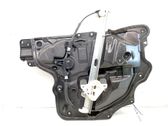 Front door manual window regulator