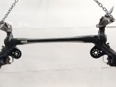 Rear axle beam with reductor