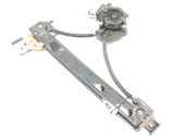 Rear window lifting mechanism without motor