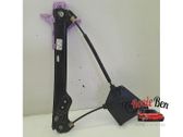 Rear window lifting mechanism without motor