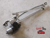 Front wiper linkage and motor