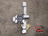 Rear window lifting mechanism without motor